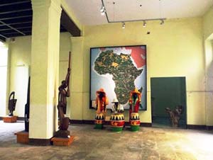 El Museo de África en La Habana Vieja, Cuba