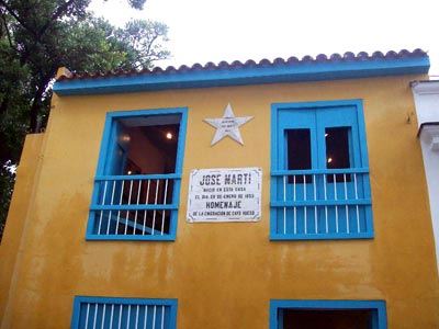 Casa natal de José Martí, hoy uno de los museos más interesantes de La Habana Vieja, Cuba